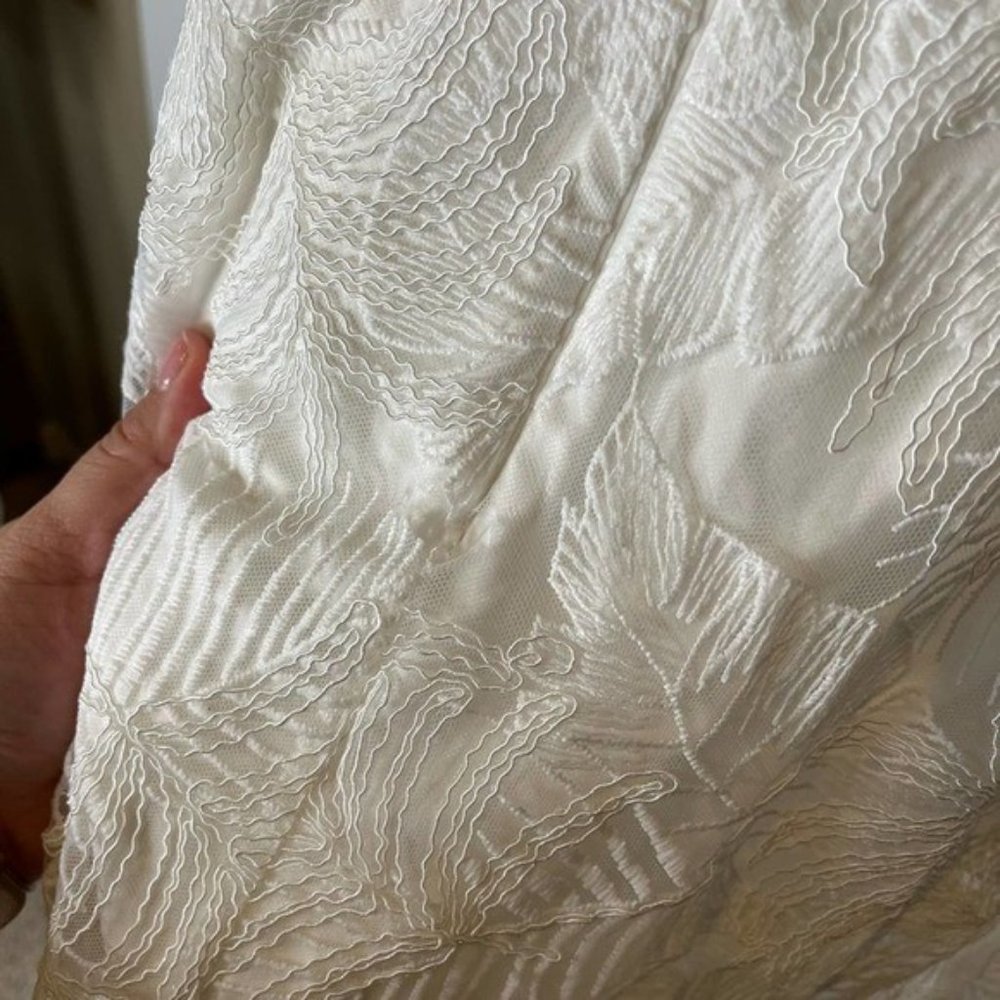 White One 33 Social High-Low Ruffle Dress - Picture 4 of 4